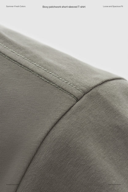 Men's-Paneled-T-Shirt